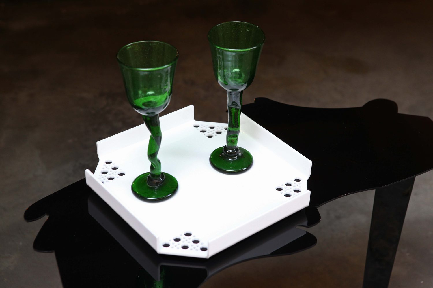 Trays cut laser